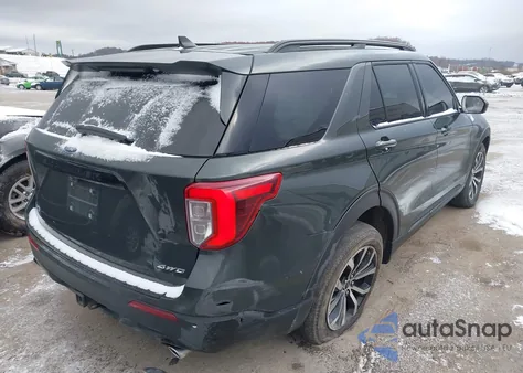 2022 Ford Explorer St-Line из США, поврежденный, VIN 1FMSK8KH9NGC01801